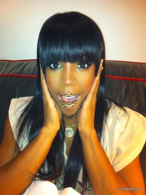 Kelly Rowland, Picture Courtesy Violent Lips
