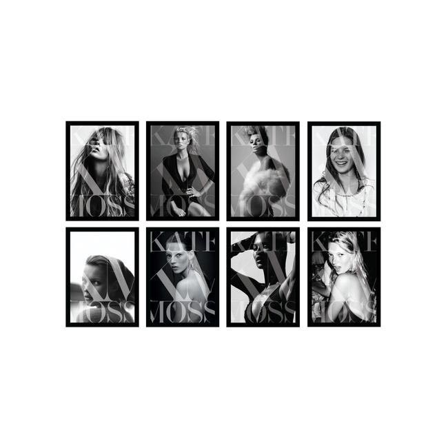 8 different cover for The Kate Moss Book, Picture Courtesy Amazon