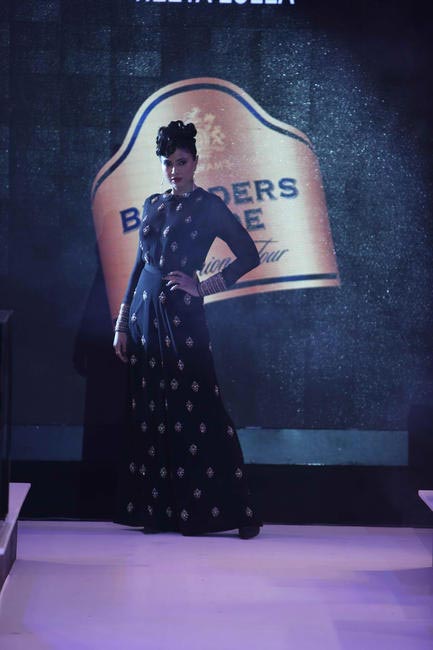 At Blenders Pride Fashion Tour - Sameera Reddy as the showstopper for Neeta Lulla's Collection