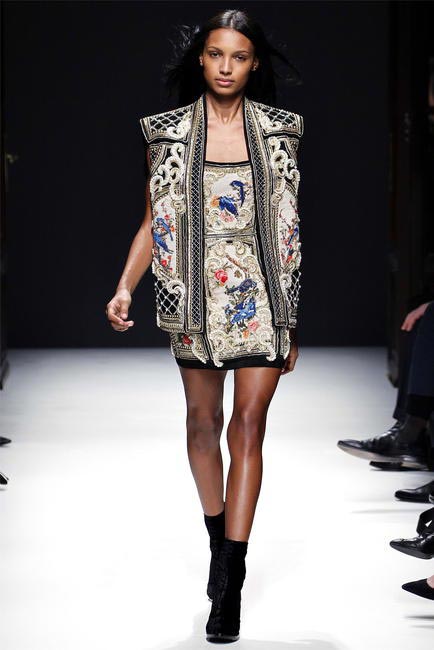 Balmain Fall Winter 2012, Picture Courtesy The Celebrity City