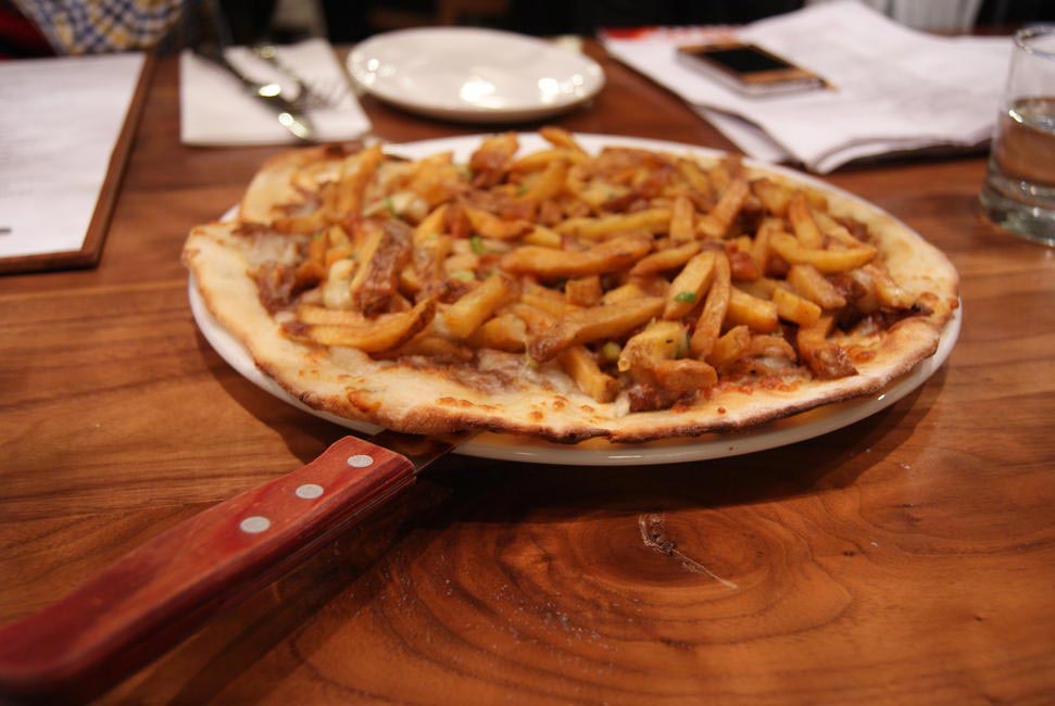 Bannock, The duck and poutine pizza