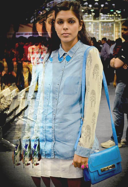 At Wills India Fashion Week, Picture Courtesy Surbhi Sethi of Head Tilt