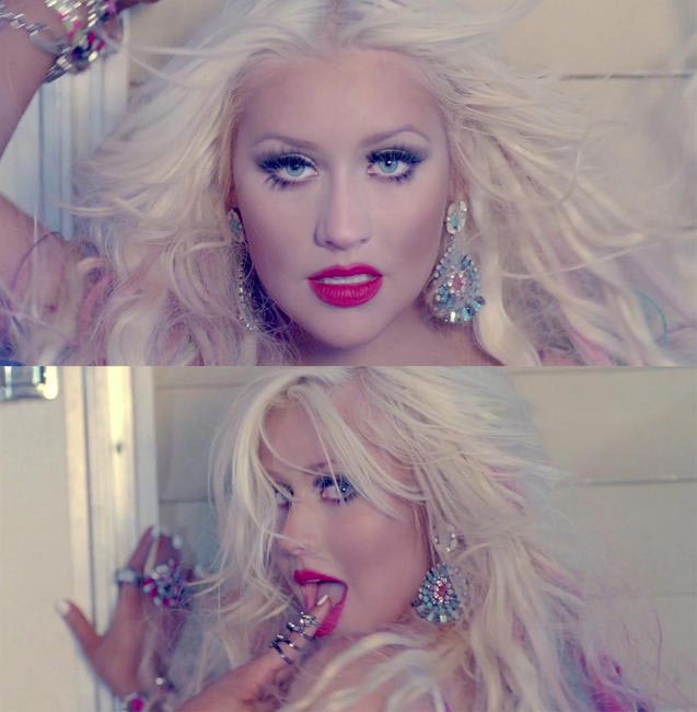 Still from Christina Aguilera's your body