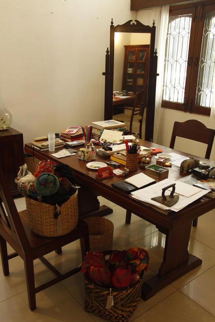 Aneeth Arora's Work-desk, Picture Courtesy Varun Sikka