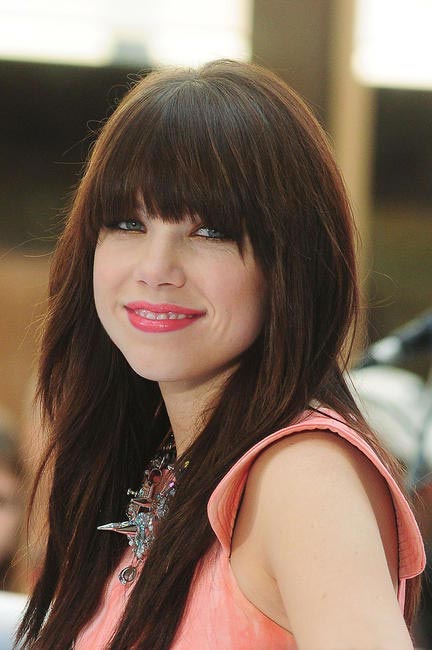 Carly Rae Jepsen performs live at The Today Show in New York