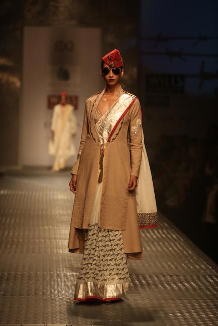 Anju Modi's AW '13 collection is inspired by the Indian defense uniforms