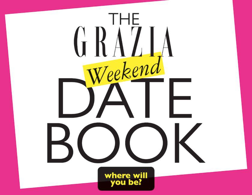 Grazia Weekend Date Book