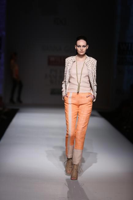 Love these trousers by Rana Gill - WIFW AW 13