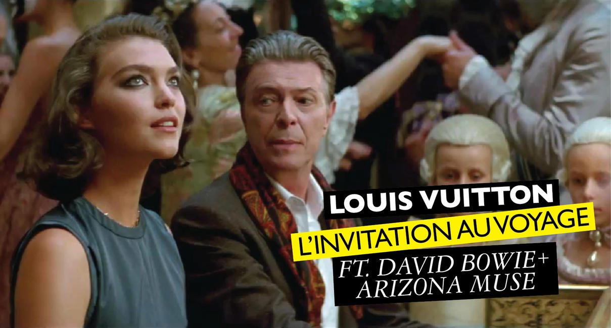 New Louis Vuitton Campaign featuring David Bowie, Arizona Muse and