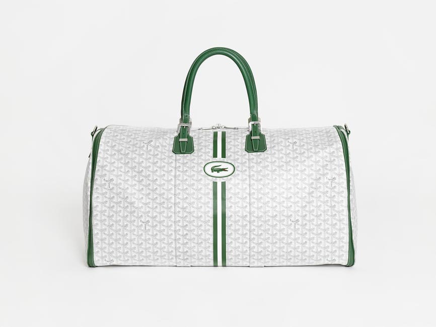 Goyard is treating the Crocodile to an exclusive travel bag