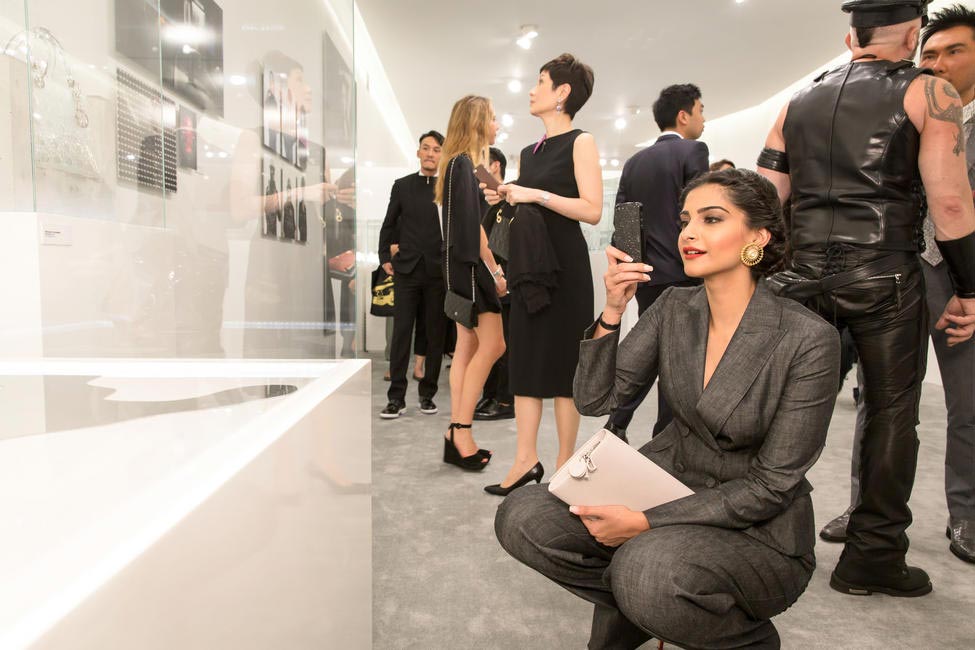 Sonam Kapoor at Lady Dior As Seen By exhibition in Hong Kong