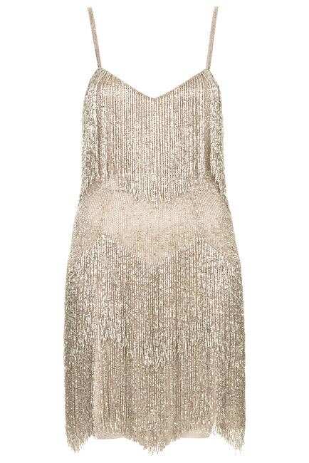 Kate moss 2025 topshop fringe dress