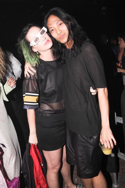 Katy Perry and Alexander Wang at the Alexander Wang X H&M Coachella Party