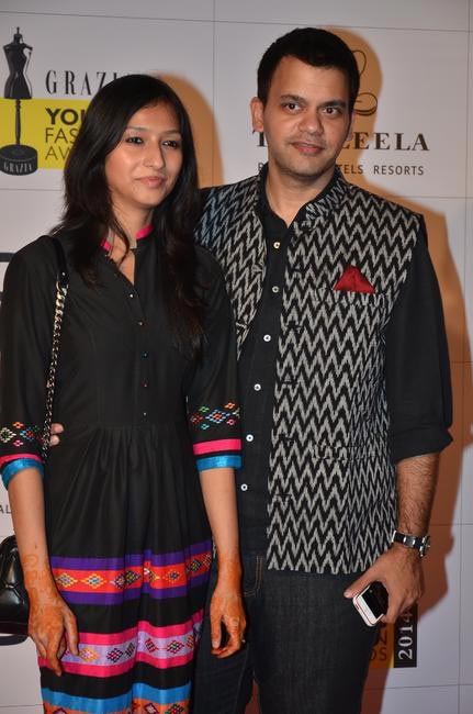 Nachiket Barve with wife Surabhi