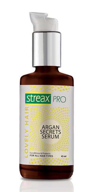 Streax Lovely Hair Argan Secrets serum, Rs 349_45 ml