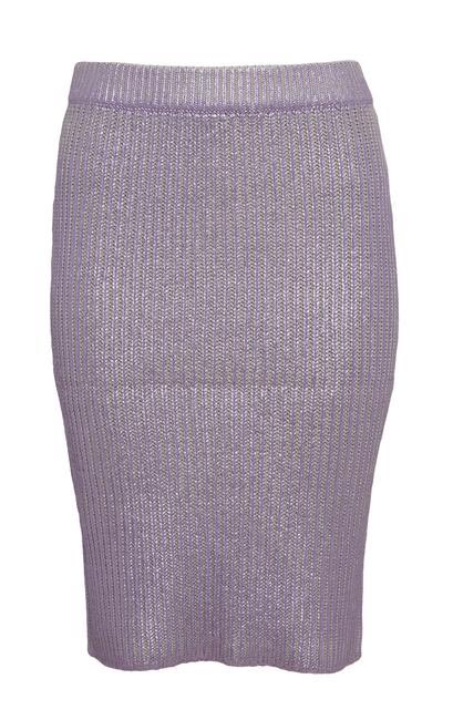 ASOS Knitted Skirt in Foil Print - asos.com