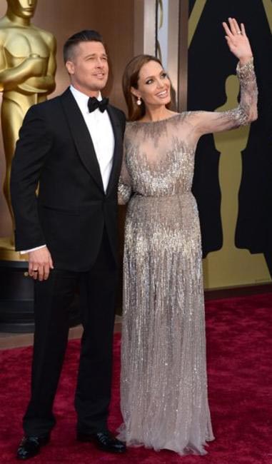 Brad Pitt & Angelina Jolie - - Oscars 2014