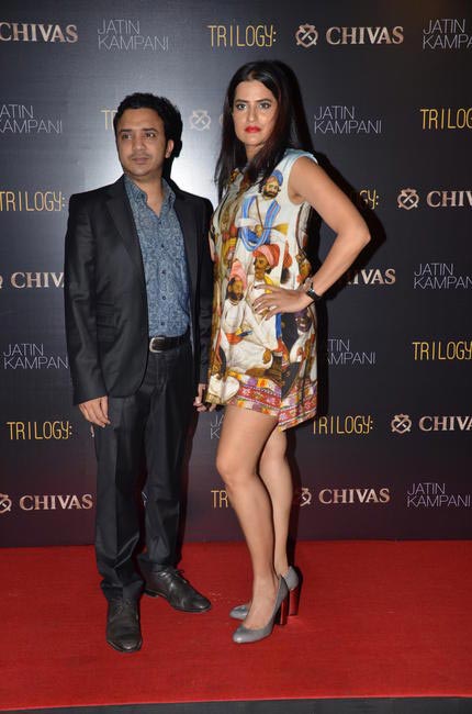 Ram Sampath & Sona Mohapatra seen at CHIVAS & Jatin Kampani presents 'SAFE LIGHT'