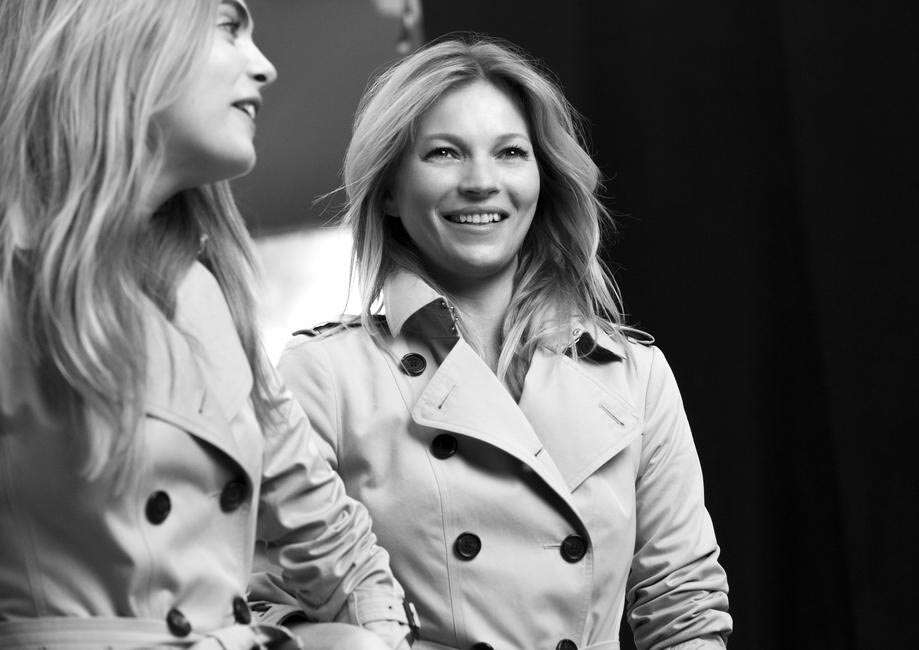 Kate Moss and Cara Delevingne for My Burberry fragrance ad campaign -  LaiaMagazine