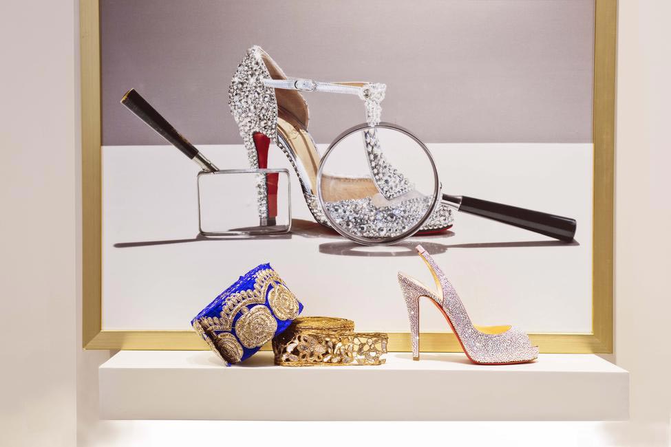 Embellished heels, Christian Louboutin