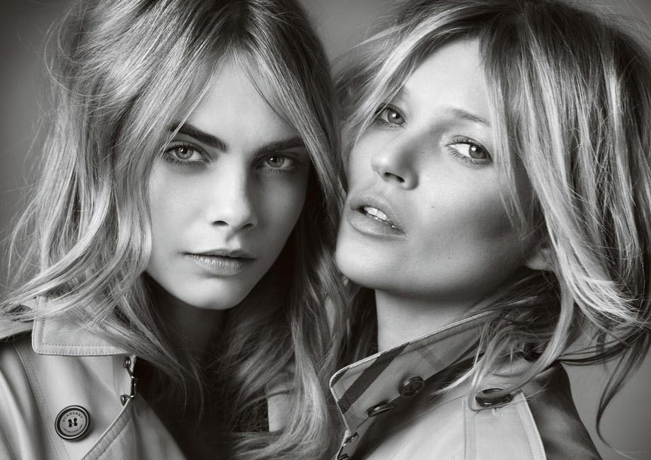 My Burberry Campaign starring British Supermodels, Cara Delevingne and Kate Moss