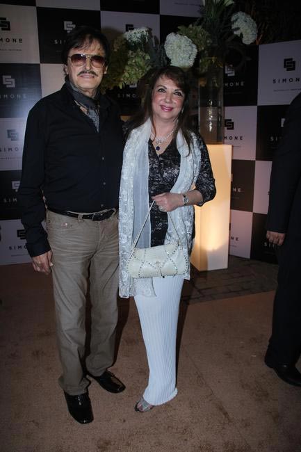 Sanjay Khan and Zarine Khan at the launch of SIMONE by Simone Aro...