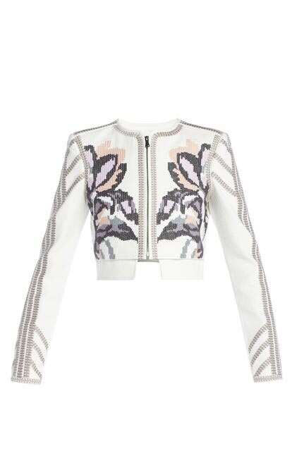 Bcbg hot sale embroidered jacket