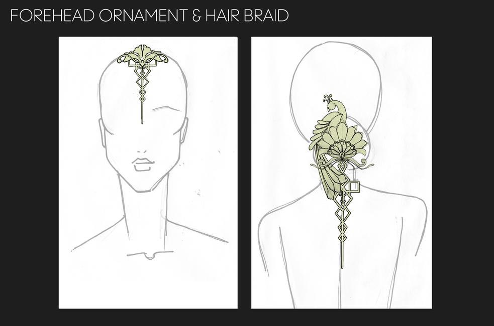 Forehead & Braid Ornament 