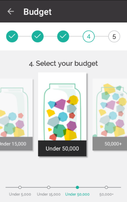 Select your budget