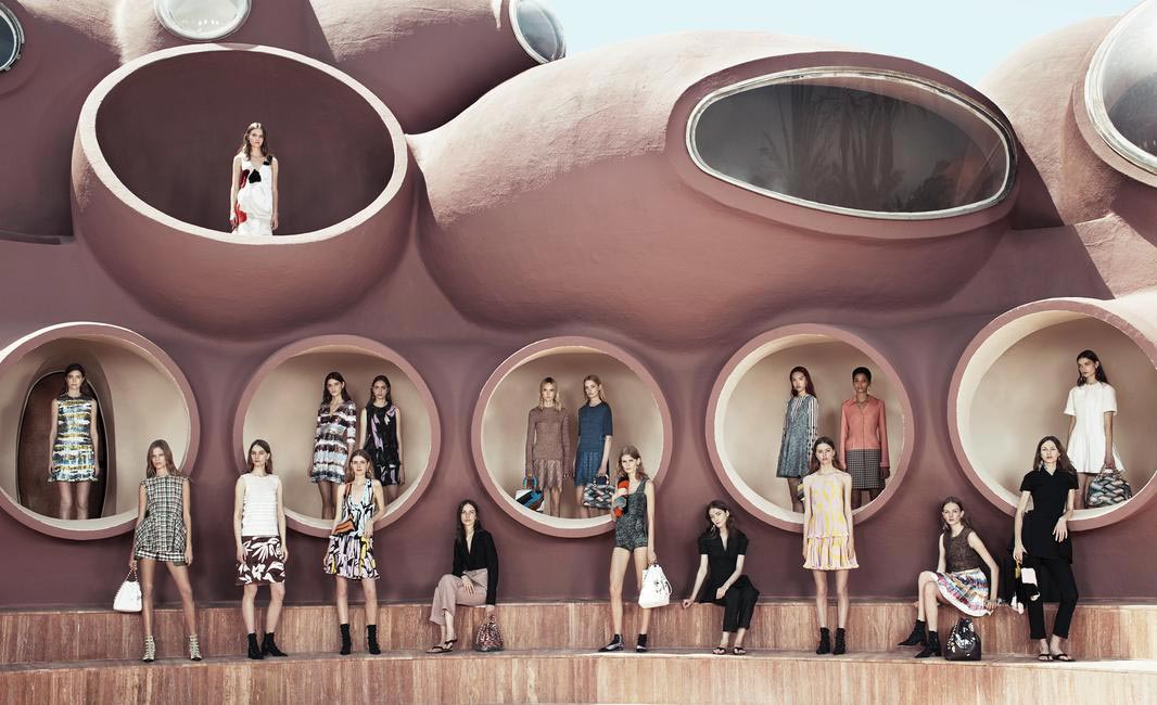 Dior's Cruise 2016 collection was held at the iconic La Palais Bulle