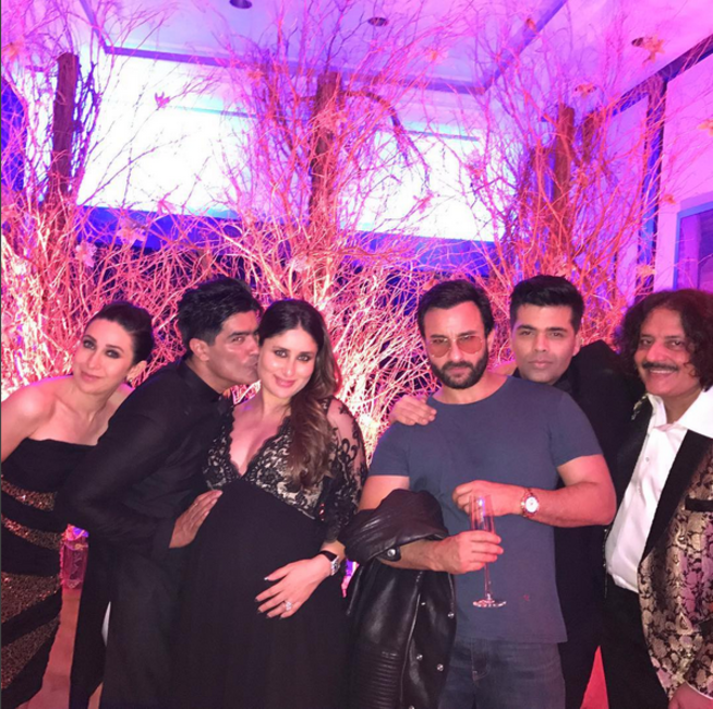 All The Inside Pictures From Manish Malhotras 50th Birthday Party Grazia India