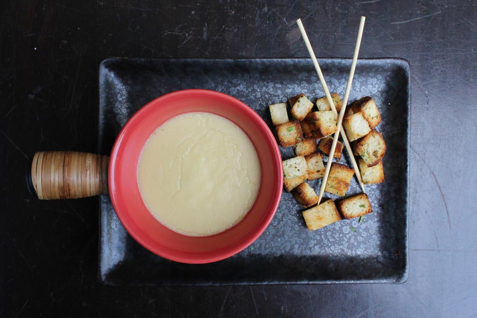 Truffle fondue 