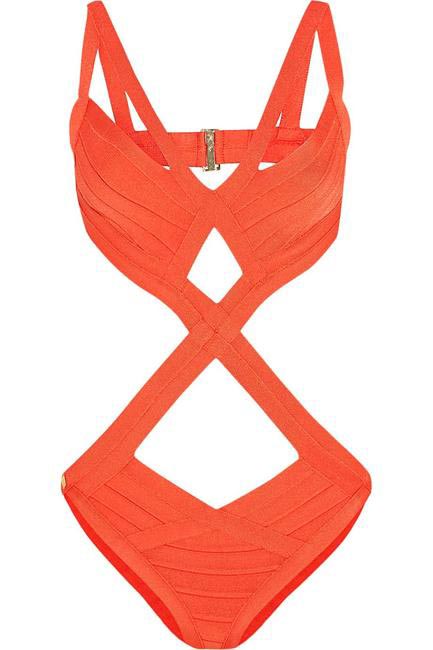 Mostly C's (Cutout bandage swimsuit, Herve Leger, Rs 75,551 approx)