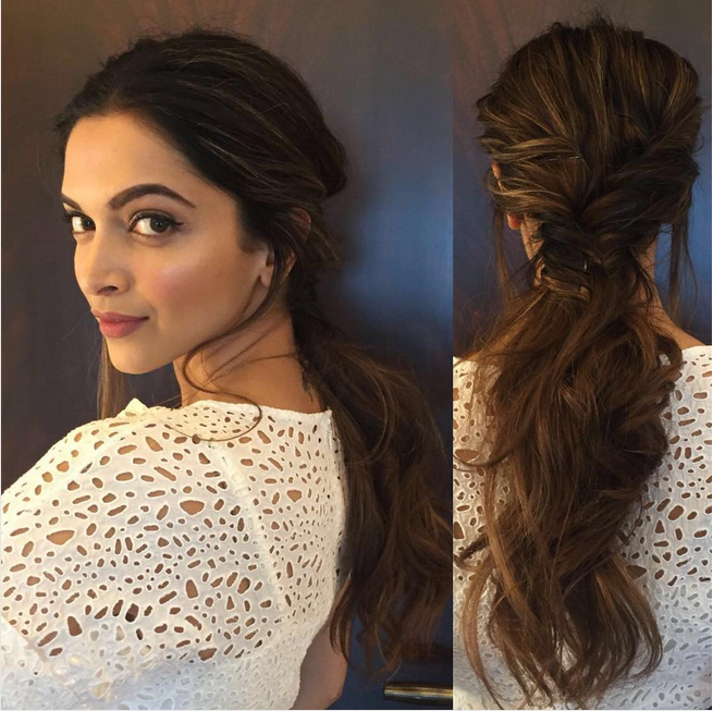 Beach Waves To Athenian Braids Get To Know Deepika Padukone S Top 5 Hairstyles Grazia India Puff hairstyle like deepika padukone step by step tutorial 18 09 2014 deepika padukone has made the pouf hairstyle or puff as many call it totally iconic whether it s a volumized ponytail or a half up half down style we don t blame the gorgeous dpad for adding a little bit of volume to an ordinary. beach waves to athenian braids get to