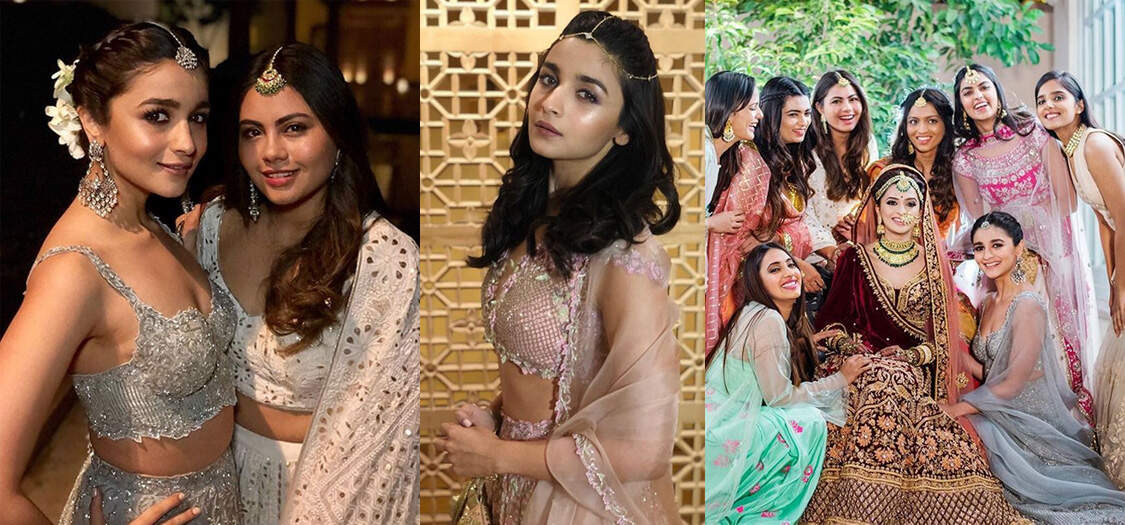 Inside Pictures: Alia Bhatt At Her Friend's Wedding | Grazia India