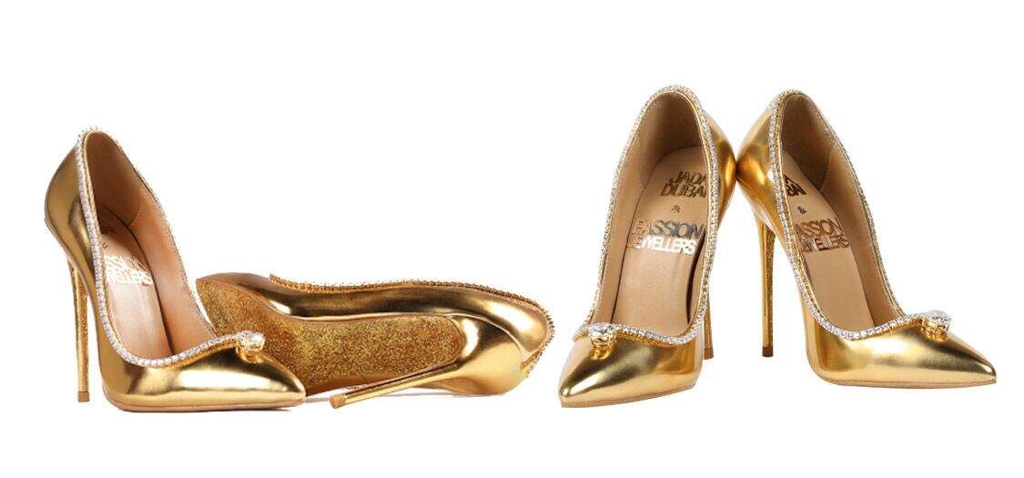 world's most expensive pair of shoes: World's 'most expensive' pair of shoes  has arrived, for Rs 123 cr! - The Economic Times