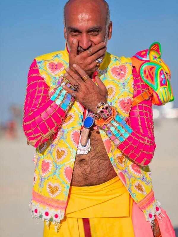 Manish Arora at Burning Man 2018