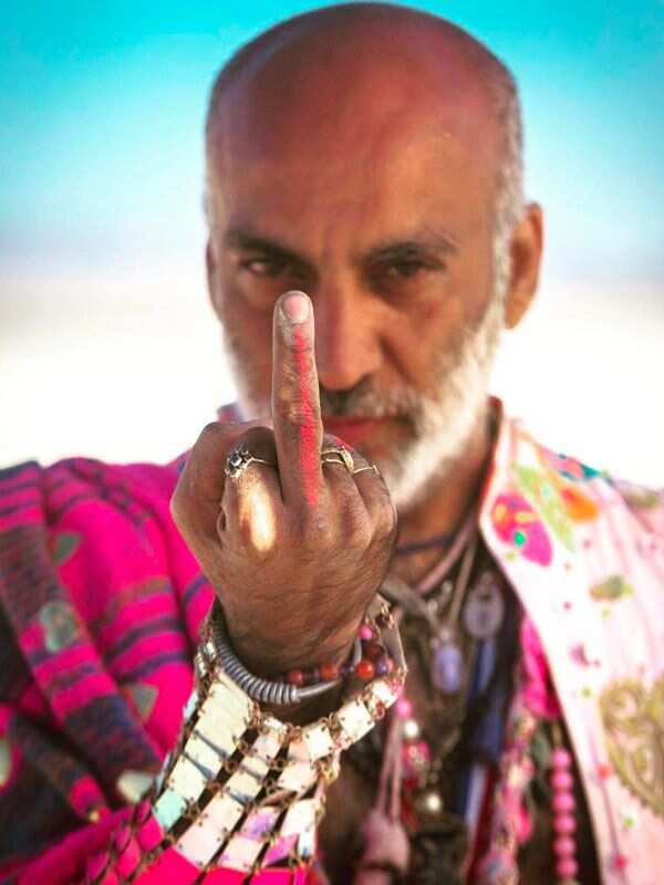 Manish Arora at Burning Man 2018