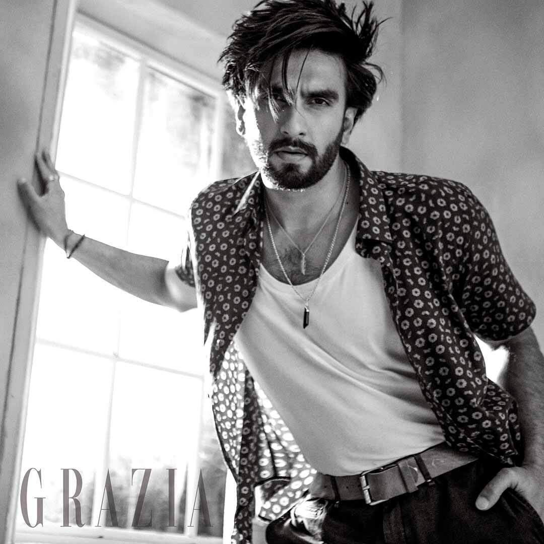 Happy 14th @graziaindia 💥 ❤️‍🔥• Ranveer is wearing a 'Gucci