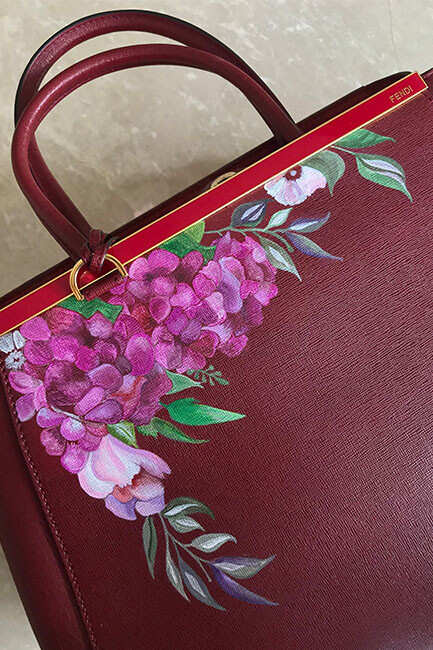 Customized Luxury Bag - Hand Painted Luxury Bags