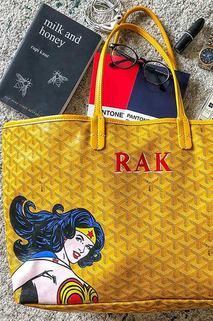 Customized Luxury Bag - Hand Painted Luxury Bags