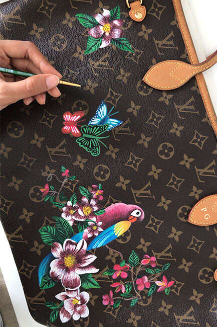 This Artist Can Customise Your Luxury Handbags, Shoes And More