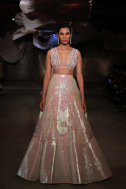 The best designer bridal lehengas spotted at India Couture Week