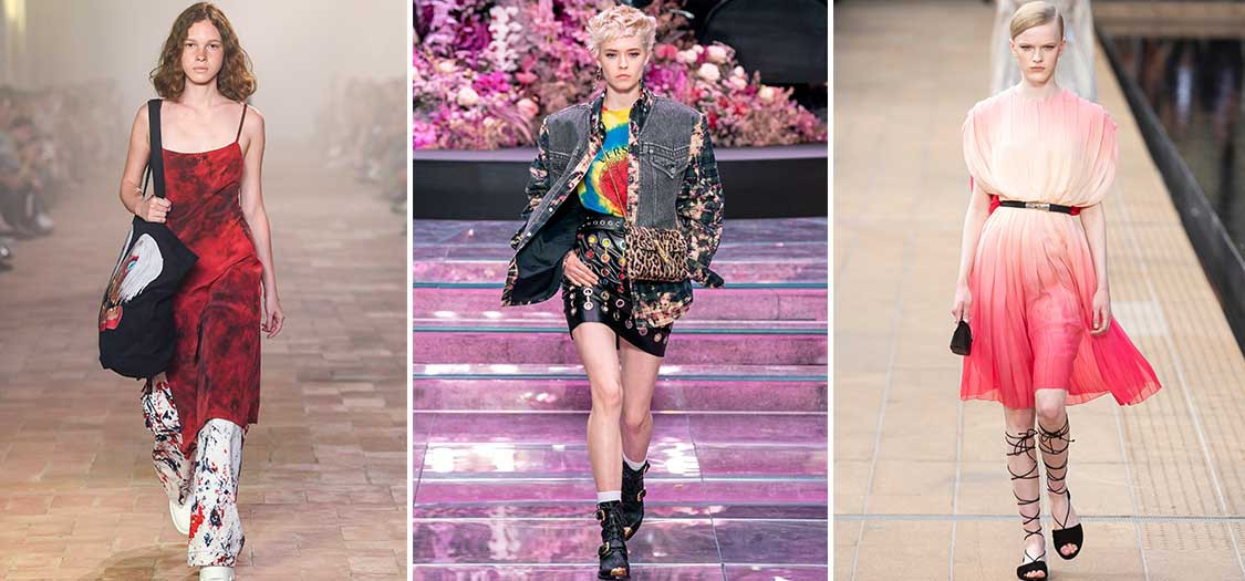 Runway Inspiration for your DIY tie dye endeavours | Grazia India