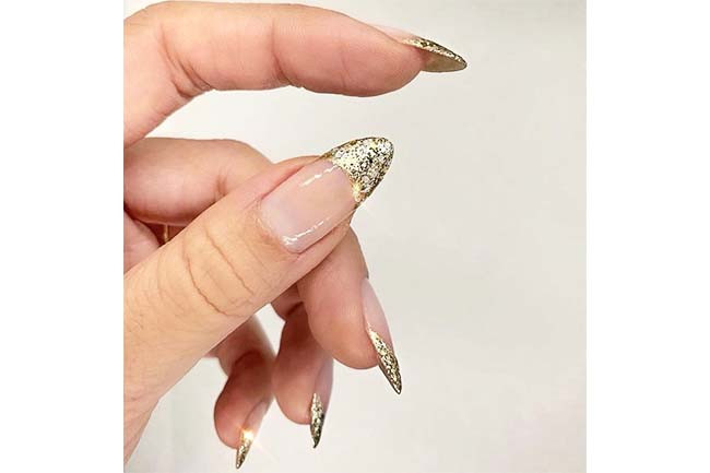 Simple Nail Art Designs All That Glitters Is Gold