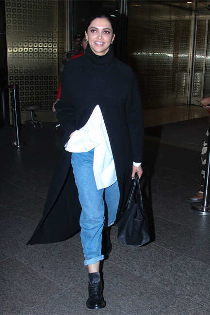 20 Times Deepika Padukone's Airport Style Was To Die For