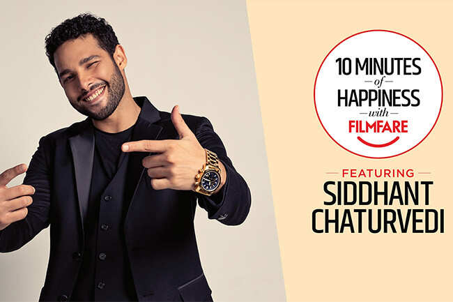 Siddhant Chaturvedi Features In ’10 Minutes Of Happiness With Filmfare