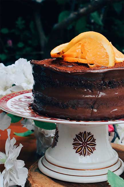 orange chocolate cake