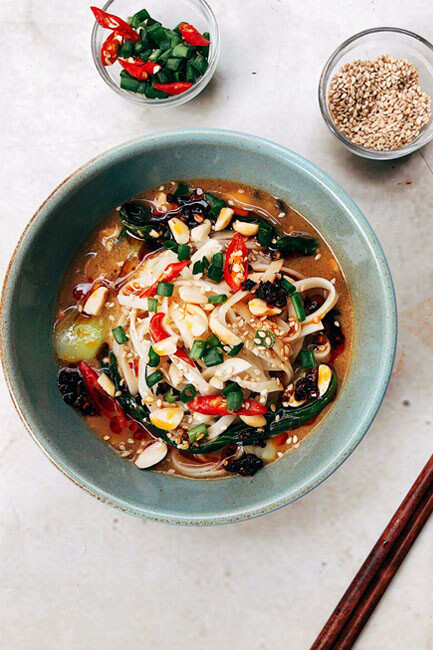 Home Chef Series: Make A Steaming Bowl Of Mushroom Peanut Ramen Tonight ...