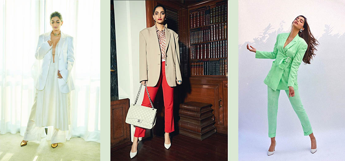 Learn The Art Of Styling Blazers From Sonam Kapoor Ahuja | Grazia India